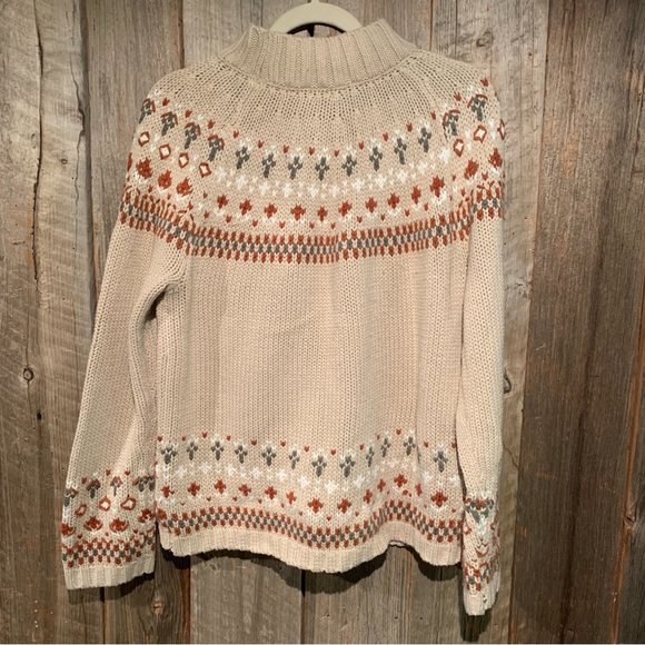 Vintage Knit Mock Neck Sweater - Picture 6 of 12